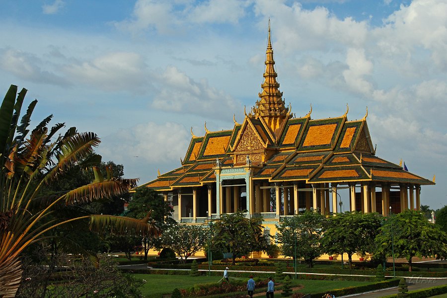 IMG_1205.JPG - Königspalast in Phnom Penh